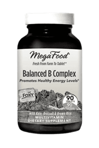 Bottle of Megafood Vitamin B Complex