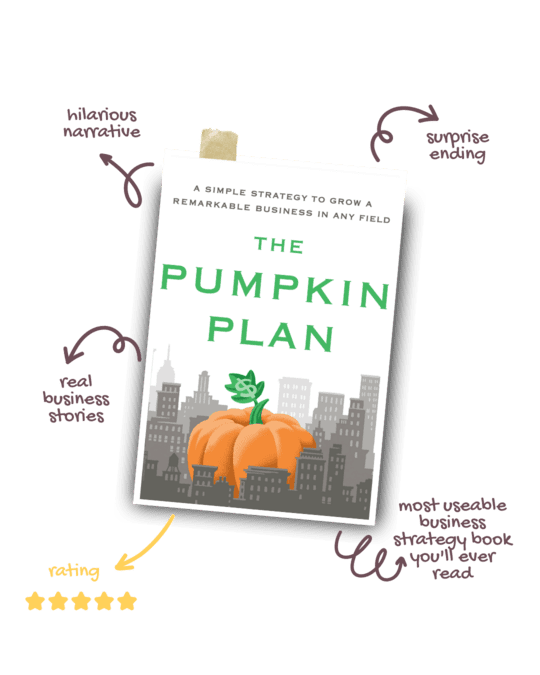 Pumpkin Plan book with testimonials about how good it is